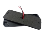 Lampa laterala Gabarit LED Stroboscopic - Rosu 12 LED-uri 12V-24V