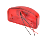 Lampa LED de gabarit si iluminare pentru numar de inmatriculare - 2 lumini Alb/Rosu 9 diode 12V-24V