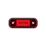 Lampa laterala Gabarit LED - Rosu 12 diode 12V-24V