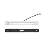 Lampa laterala Gabarit LED - Alb 6 diode 24V 240 mm