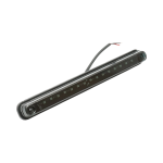 Lampa laterala Gabarit LED – Rosu Fumurie 16 diode 12V-24V 235 mm