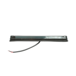 Lampa laterala Gabarit LED – Rosu Fumurie 16 diode 12V-24V 235 mm