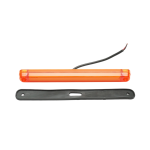 Lampa laterala Gabarit LED cu efect NEON - Galben 16 diode 12V-24V 235 mm