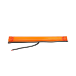 Lampa laterala Gabarit LED cu efect NEON - Galben 16 diode 12V-24V 235 mm