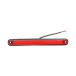 Lampa laterala Gabarit LED cu efect NEON - Rosu 16 diode 12V-24V 235 mm