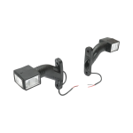 Set Lampi Laterale Gabarit LED cu 3 pozitii - Galben Alb Rosu 6 diode 12V-24V 140 mm