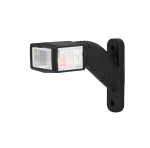 Set Lampi Laterale Gabarit LED cu 3 pozitii - Galben Alb Rosu 6 diode 12V-24V 140 mm