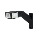 Set Lampi Laterale Gabarit LED cu 3 pozitii – Galben Alb Rosu, 6 diode, 12V-24V, 180 mm