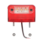 Set de lumini LED pentru placa de inmatriculare – 3 LED-uri 12V-24V