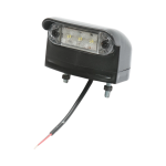 Set de lumini LED pentru placa de inmatriculare - 3 LED-uri 12V-24V