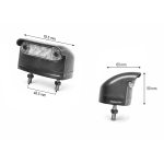 Set de lumini LED pentru placa de inmatriculare - 3 LED-uri 12V-24V