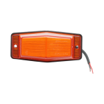Lampa laterala Gabarit LED Stationara cu Efect NEON - Galben 24 LED-uri 24V