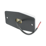 Lampa laterala Gabarit LED Stationara cu Efect NEON - Alb 24 LED-uri 24V