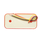 Lampa laterala Gabarit LED X cu Efect Neon - Galben 30 LED-uri 2 Functii 12V/24V