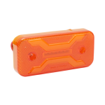 Lampa laterala Gabarit LED X cu Efect Neon - Galben 30 LED-uri 2 Functii 12V/24V