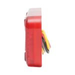 Lampa laterala Gabarit LED X cu Efect Neon - Rosu 30 LED-uri 2 Functii 12V/24V