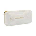 Lampa laterala Gabarit LED X cu Efect Neon - Alb 30 LED-uri 2 Functii 12V/24V