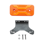 Lampa laterala Gabarit LED X cu Efect Neon si Suport - Galben 30 LED-uri 2 Functii 12V/24V