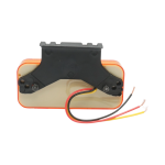 Lampa laterala Gabarit LED X cu Efect Neon si Suport - Galben 30 LED-uri 2 Functii 12V/24V
