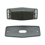 Lampa laterala Gabarit LED Stroboscopic - 2 Lumini Galben/Alb Fumurie 30 LED-uri 24V