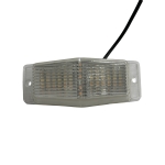 Lampa laterala Gabarit LED Stroboscopic - 2 Lumini Galben/Alb 30 LED-uri 24V