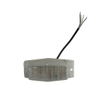 Lampa laterala Gabarit LED Stroboscopic - 2 Lumini Galben/Alb 30 LED-uri 24V