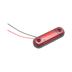 Lampa laterala Gabarit LED  - Rosu 3 LED-uri 12V-24V