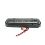 Lampa laterala Gabarit LED - Galben Fumurie 3 LED-uri 12V-24V