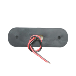 Lampa laterala Gabarit LED - Galben Fumurie 3 LED-uri 12V-24V