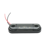 Lampa laterala Gabarit LED - Alb Fumurie 3 LED-uri 12V-24V