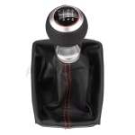 Nuca schimbator sport 6 viteze cu manson pentru Audi A4/S4 B8 si A5/S5 8T – Cusatura Rosie