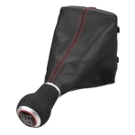 Nuca schimbator sport 6 viteze cu manson pentru Audi A4/S4 B8 si A5/S5 8T – Cusatura Rosie