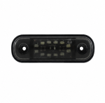 Lampa laterala Gabarit LED - Rosu Fumurie 12 LED-uri 12V-24V