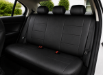 Set Complet Huse Auto Universale Premium – 9 Piese, Piele Ecologica Neagra