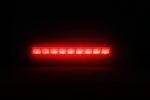 35cm / 14" LED Stop multifunctional cu semnalizare, marsarier si avertizare R65 – 10/80V, IP67/IP69K