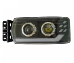 Far LED stanga cu lupe pentru IVECO STRALIS 24V – DRL, Startup Effect, OEM 5801571746