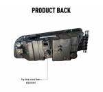 Set proiectoare LED stanga + dreapta cu dubla lupa pentru DAF XF95, 75CF, 85CF – OEM 1328861 / 1328860