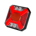 Set stopuri LED cu 4 functii pentru remorca, microbuz si rulota – Pozitie Neon, Stop, Semnalizare si Marsarier, 12V