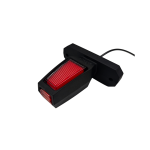Set Lampa laterala Gabarit LED tip corn cu 3 pozitii - Galben si Rosu, 90 mm, 12V-24V