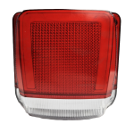 Set lampi LED pentru numar de inmatriculare cu lumina alba si pozitie Neon rosie – 12V / 24V