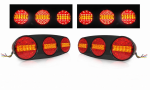 Set stopuri LED complete 12V/24V pentru camioane si remorci – 4 functii
