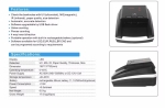 Detector de Bancnote False, Verificator de Bani Profesional cu UV, MG si IR, Afisaj LCD, pentru Magazine, Birouri si Case de Schimb Valutar