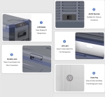 Lada Frigorifica Electrica Smart Flexzon, Control prin Aplicatie, Bluetooth, 12V/24V, 100-240V, 26.8L - Gri