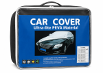 Prelata Auto Premium L 460 x 180 x 150 cm, Impermeabila, Protectie UV, cu Geanta Depozitare, Gri