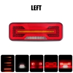 Set lampi spate LED 4 functii stanga + dreapta E9 cu semnalizare dinamica - 12/24V