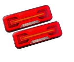 Set lampi spate LED 4 functii stanga + dreapta E9 cu semnalizare dinamica - 12/24V