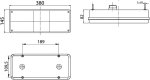 Set Lampi Stop Spate Stanga + Dreapta E-Mark E4 pentru Iveco Daily 1990-1999