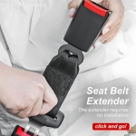 Prelungitor Centura Auto Universal 27 cm, Sistem de Blocare Sigur - Negru