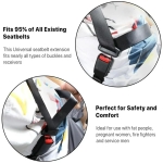 Prelungitor Centura Auto Universal 27 cm, Sistem de Blocare Sigur - Negru