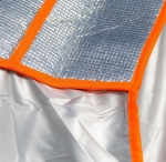 Prelata Auto Impermeabila cu Protectie pentru Grindina, 3 Straturi, Protectie 5 mm, Marimea XXL (533 x 178 x 120 cm), Impotriva Grindinei, Ploii, Zapezii si Razelor UV